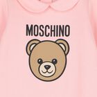 Baby Girls Pink Teddy Bear Logo Babygrow Gift Set, 3, hi-res