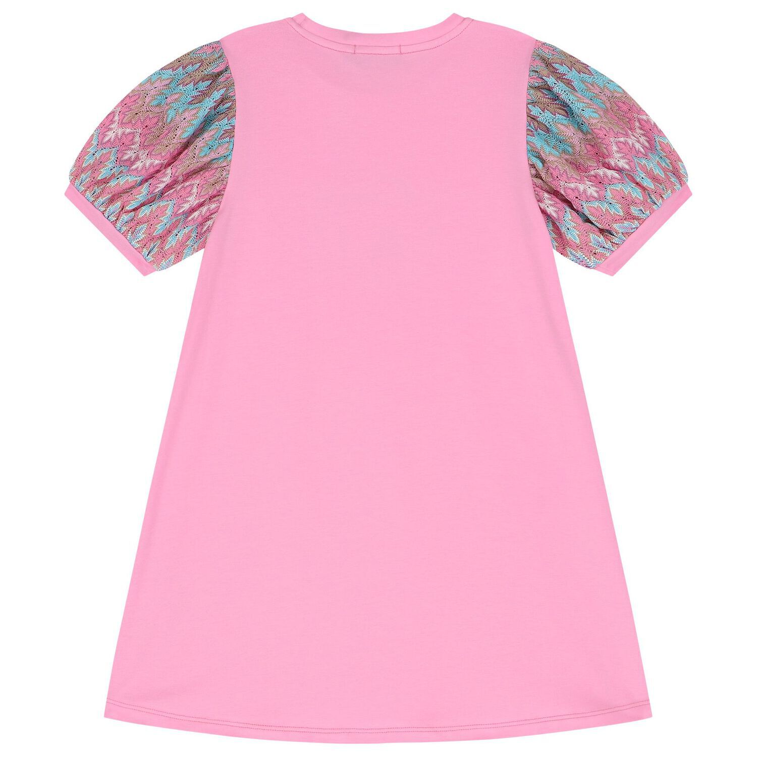 Girls Pink Logo Bag Dress, 2, hi-res