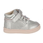 حذاء باللون الفضي للبنات, 1, hi-res