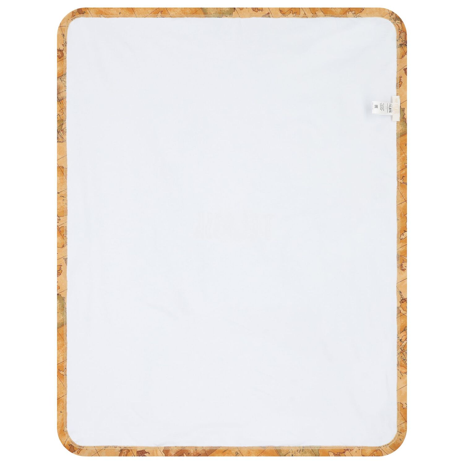 طقم هدية مدس للأولاد بطبعة الخريطة باللون الأبيض و الأزرق, 2, hi-res