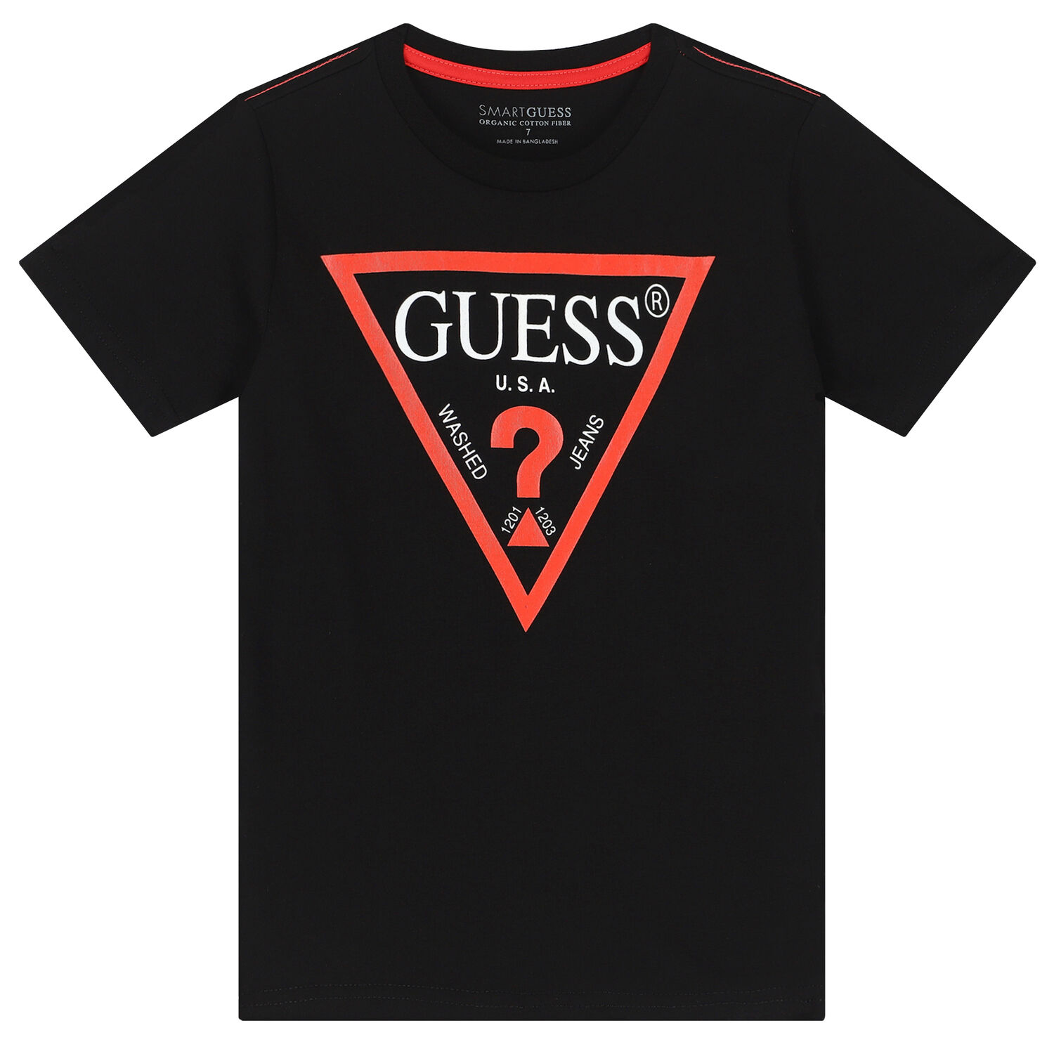 Boys Black Logo T-Shirt, 5, hi-res image number null