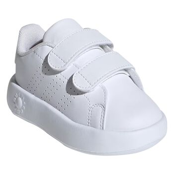 White Logo Velcro Bubblecomfy Trainers