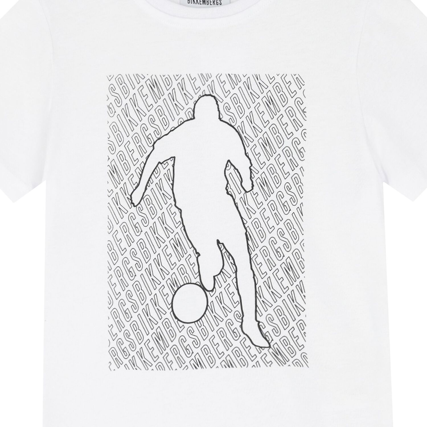 Boys White Logo T-Shirt, 1, hi-res image number null