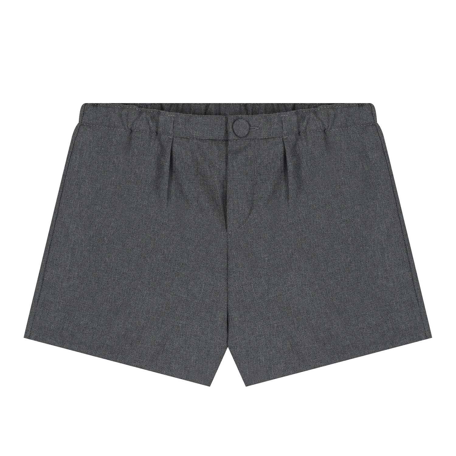 Grey Logo Baby Shorts, 1, hi-res