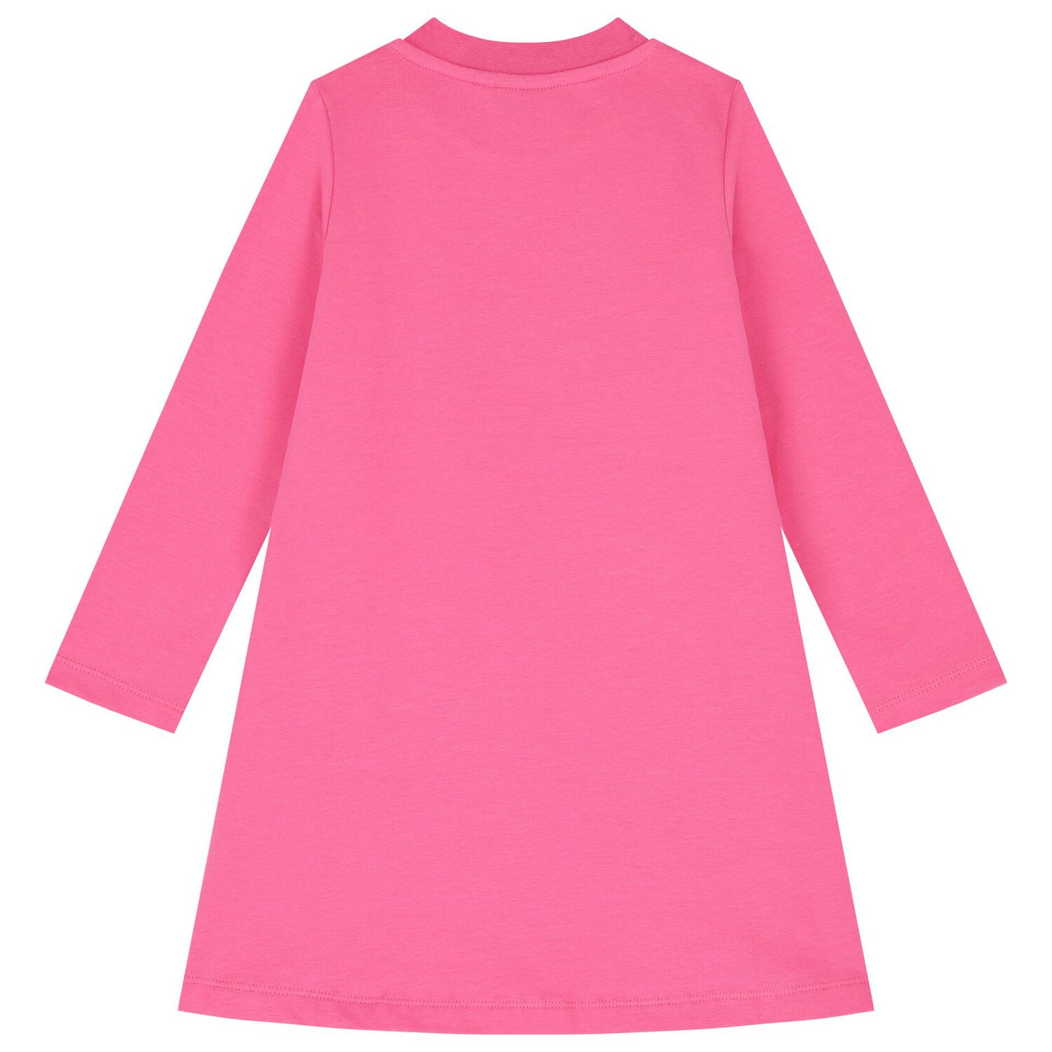 فستان بنات بالشعار باللون الوردى, 1, hi-res image number null