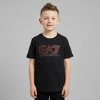Boys Black Logo T-Shirt, 2, hi-res