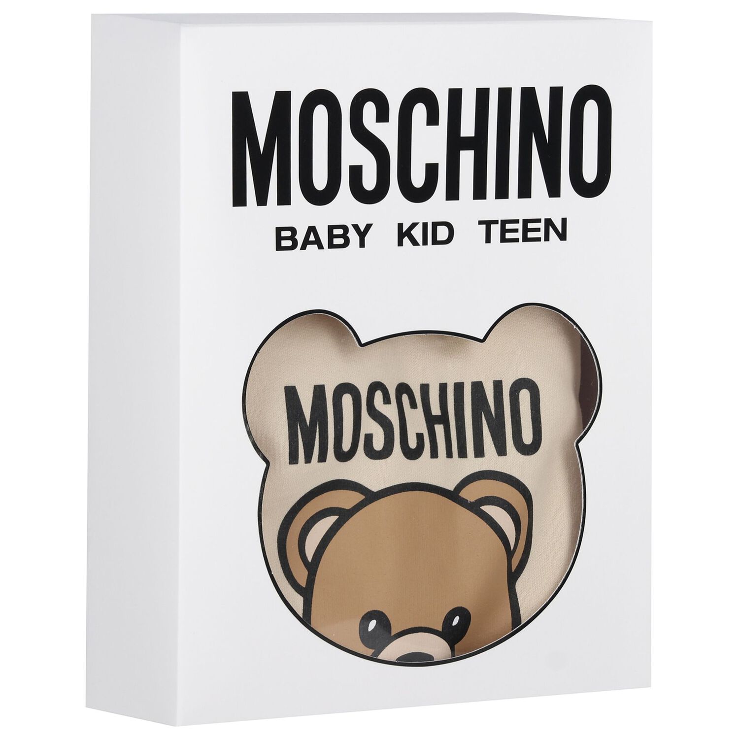 أفرول للأطفال بشعار تيدي بير باللون البيج, 1, hi-res image number null