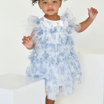 Baby Girls Blue Tulle Dress