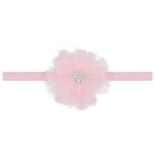 Baby Girls Pink Tulle Flower Headband, 1, hi-res