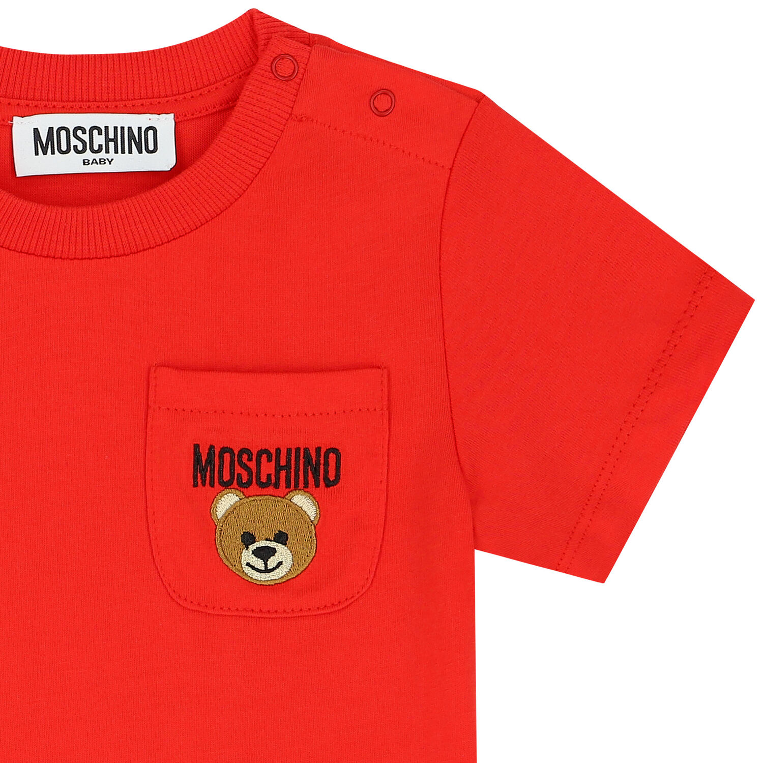 تيشيرت بشعار تيدى باللون الاحمر, 3, hi-res