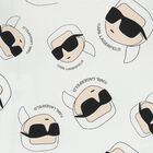 طقم دونغرى للاولاد بطبعه ايكونك باللون الاسود والابيض , 1, hi-res