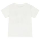 طقم شورت بطبعة ركوب الأمواج باللونين الأبيض والأصفر للأولاد, 2, hi-res