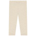 Baby Girls Purple & Ivory Logo Leggings Set, 1, hi-res