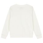 Boys Ivory Teddy Bear Logo Sweatshirt, 1, hi-res