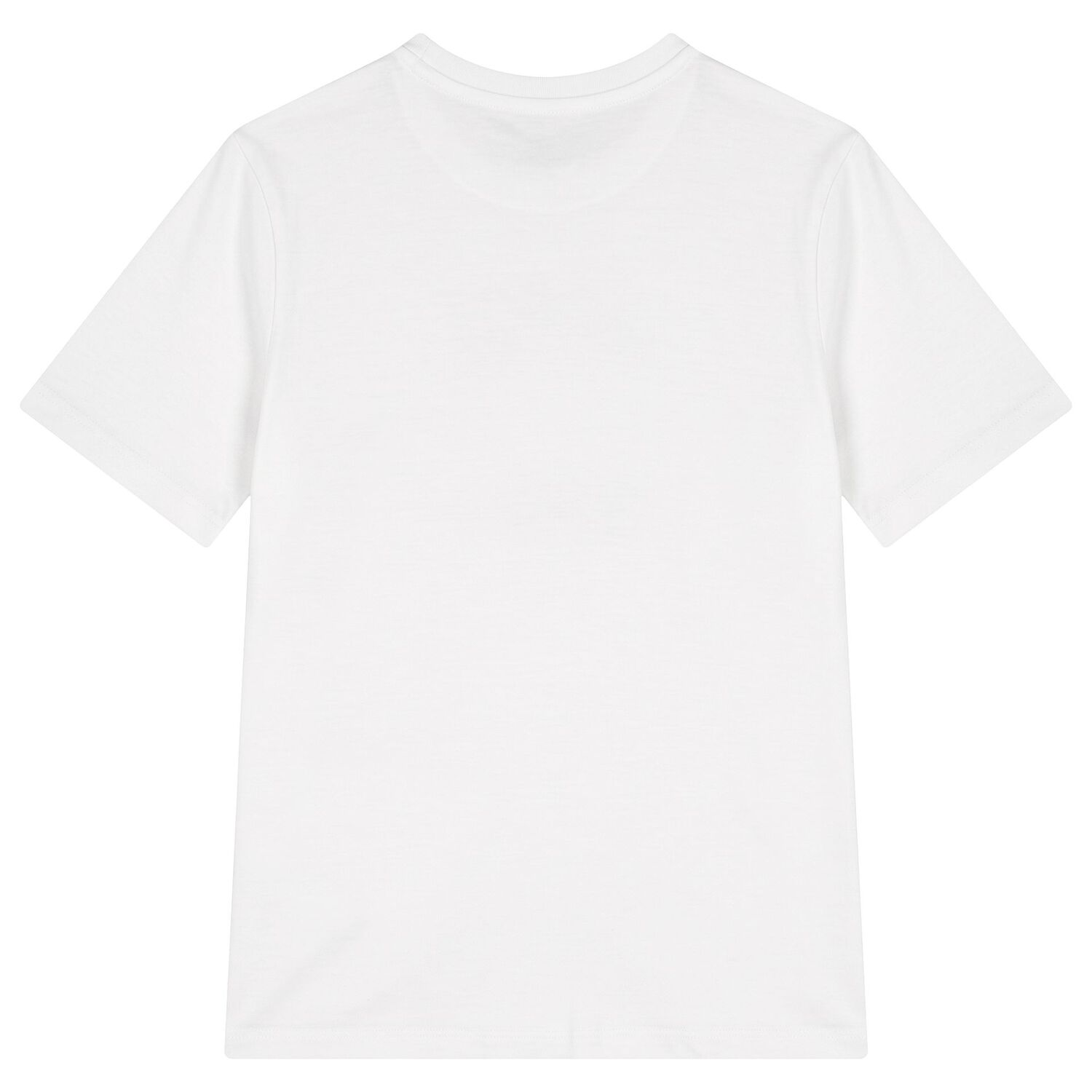 Boys White Logo T-Shirt, 1, hi-res
