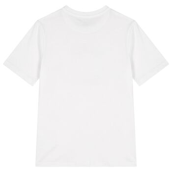 Boys White Logo T-Shirt
