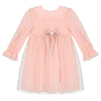 Younger Girls Pink Tulle Dress