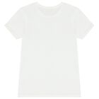 Boys White Logo T-Shirts ( 2 Pack ) , 2, hi-res
