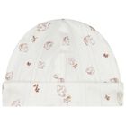 Ivory & Beige Squirrel Baby Hat, 2, hi-res