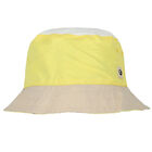 Younger Boys Yellow & Beige Reversible Bucket Hat, 1, hi-res