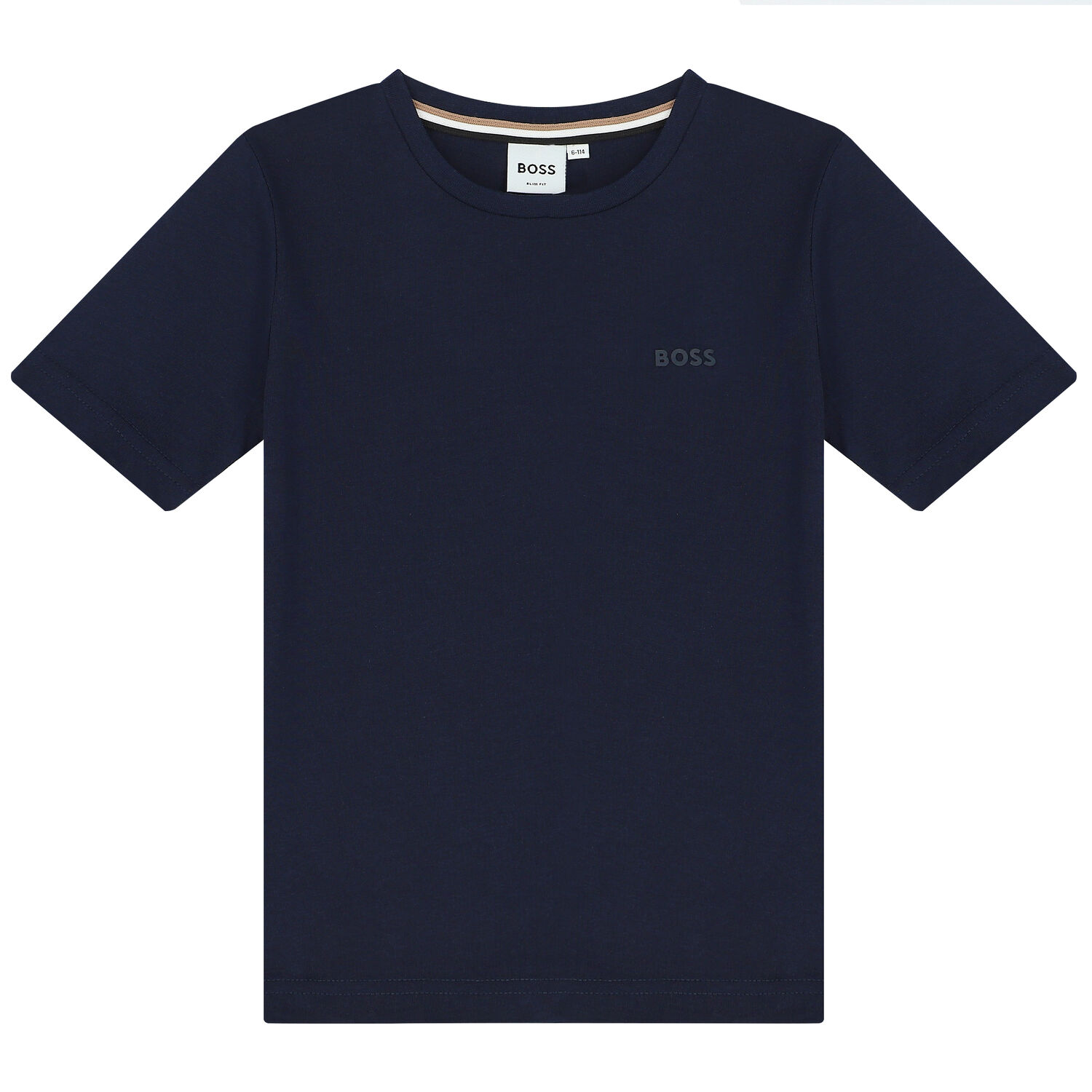 Boys Navy Logo T-Shirt, 5, hi-res image number null