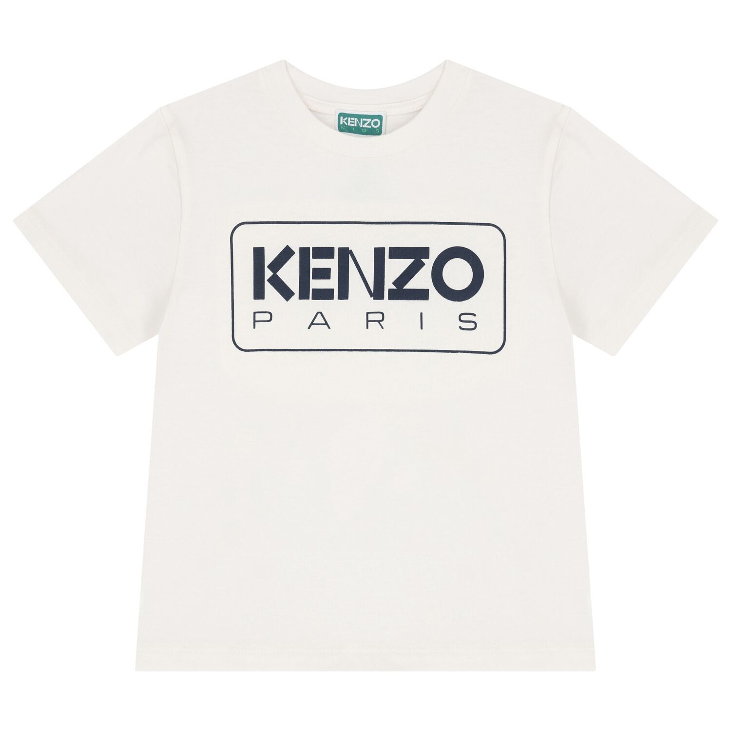 تي شيرت بالشعار باللون أبيض للأولاد, 1, hi-res image number null