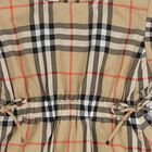 Younger Girls Beige Check Dress, 1, hi-res