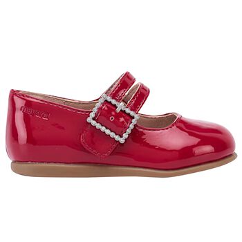 Younger Girls Red Patent Leather Shoes