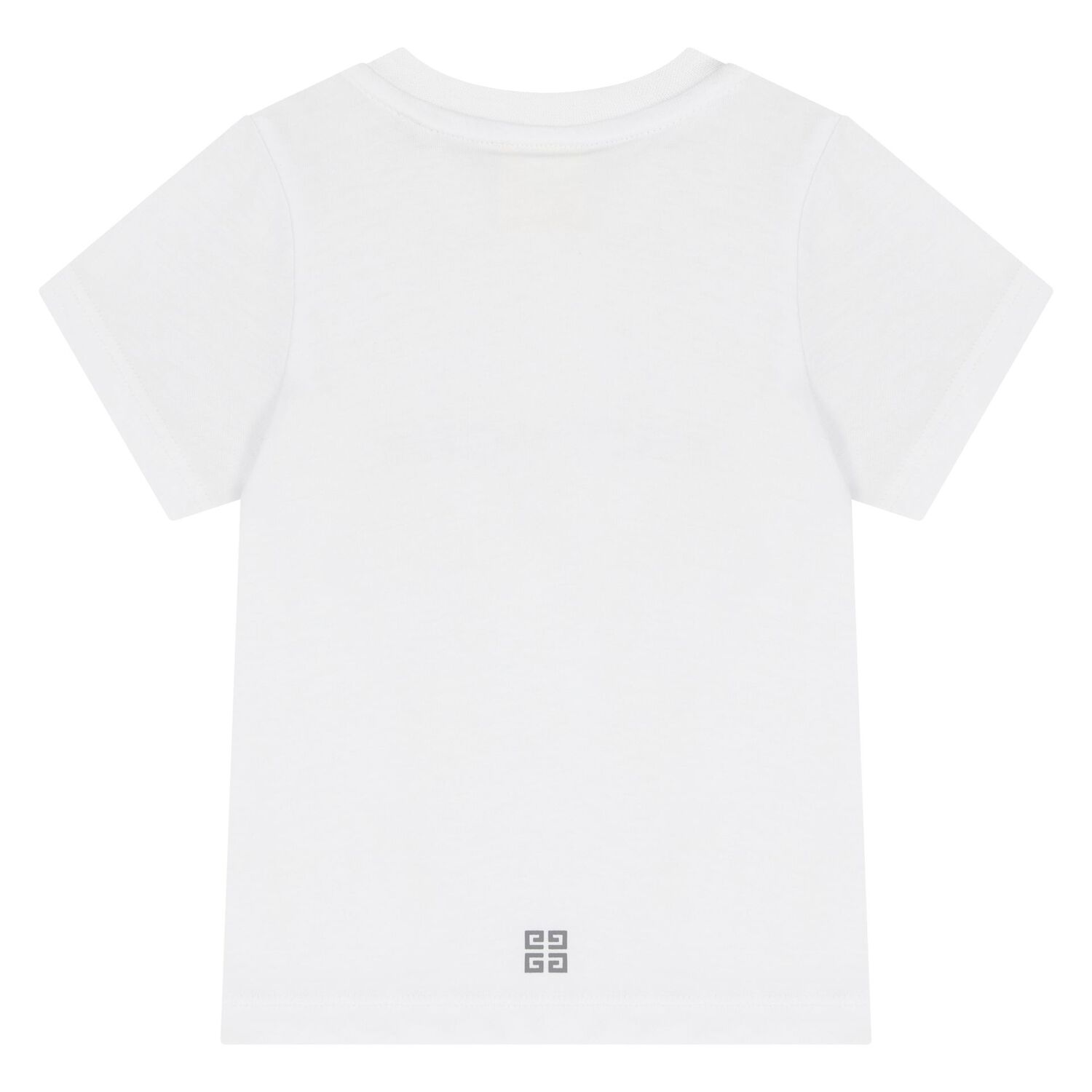 Younger Boys White Logo T-Shirt, 2, hi-res image number null