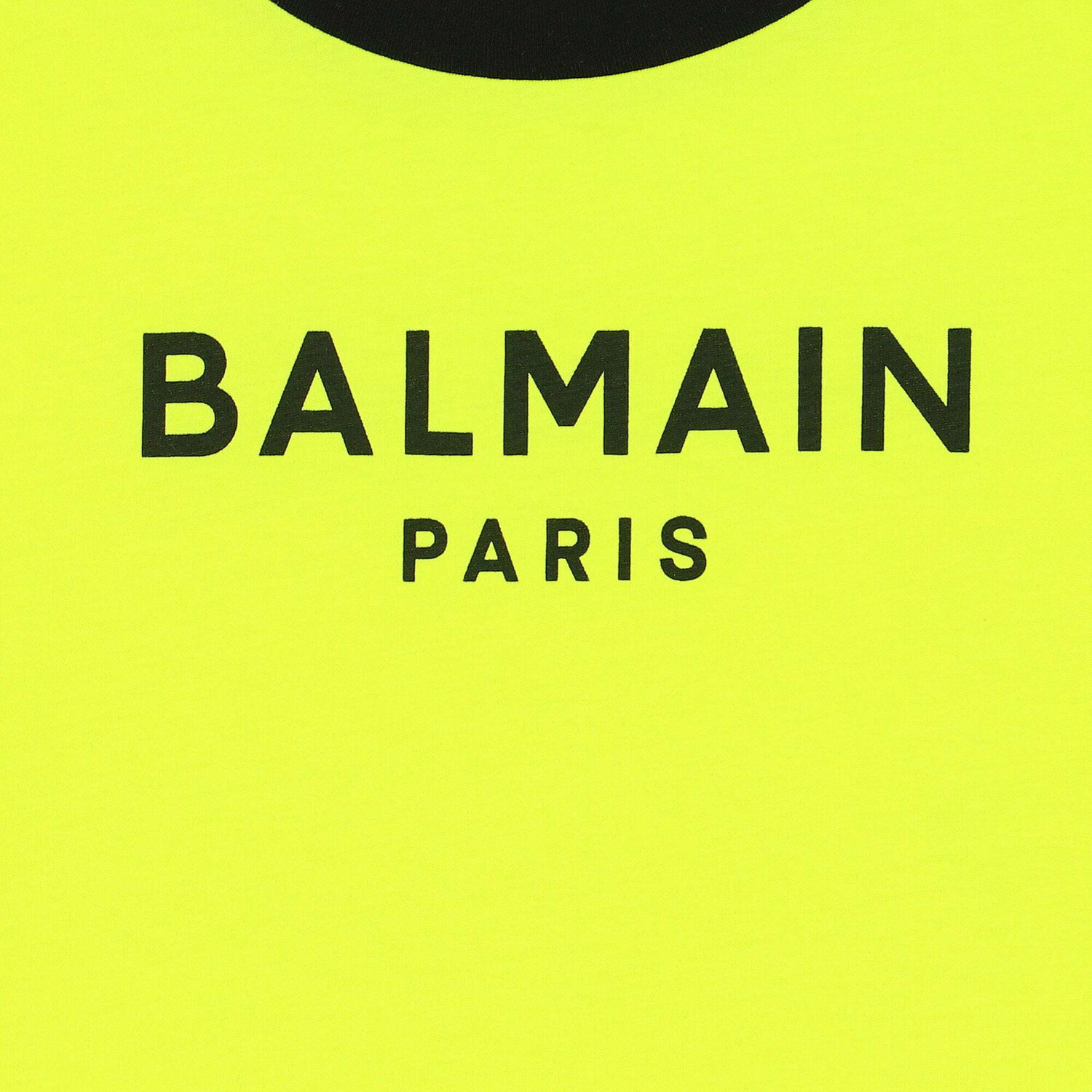 تيشيرت بالشعار باللون الاصفر النيون للاولاد, 1, hi-res