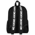 Black Logo Backpack, 1, hi-res