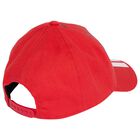 Boys Red Disney Logo Cap, 1, hi-res
