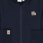 Baby Boys Navy Blue Tracksuit, 1, hi-res