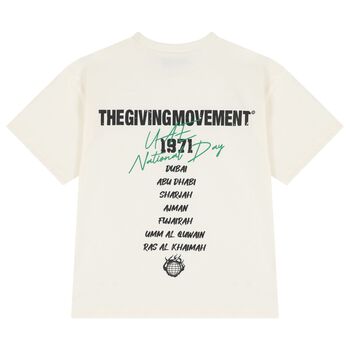 Ivory Logo Oversized Fit T-Shirt