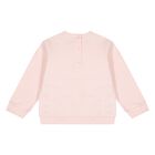 Younger Girls Pink Logo Zig Zag Sweatshirt          , 1, hi-res
