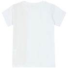 Boys White & Beige Geo Map T-Shirt, 1, hi-res