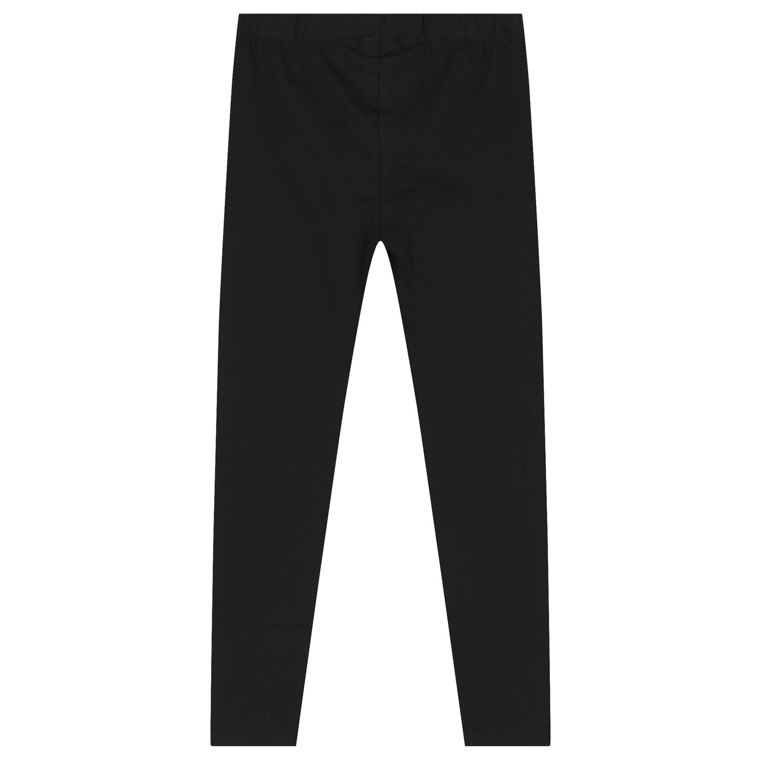 Girls Black Logo Leggings, 2, hi-res image number null