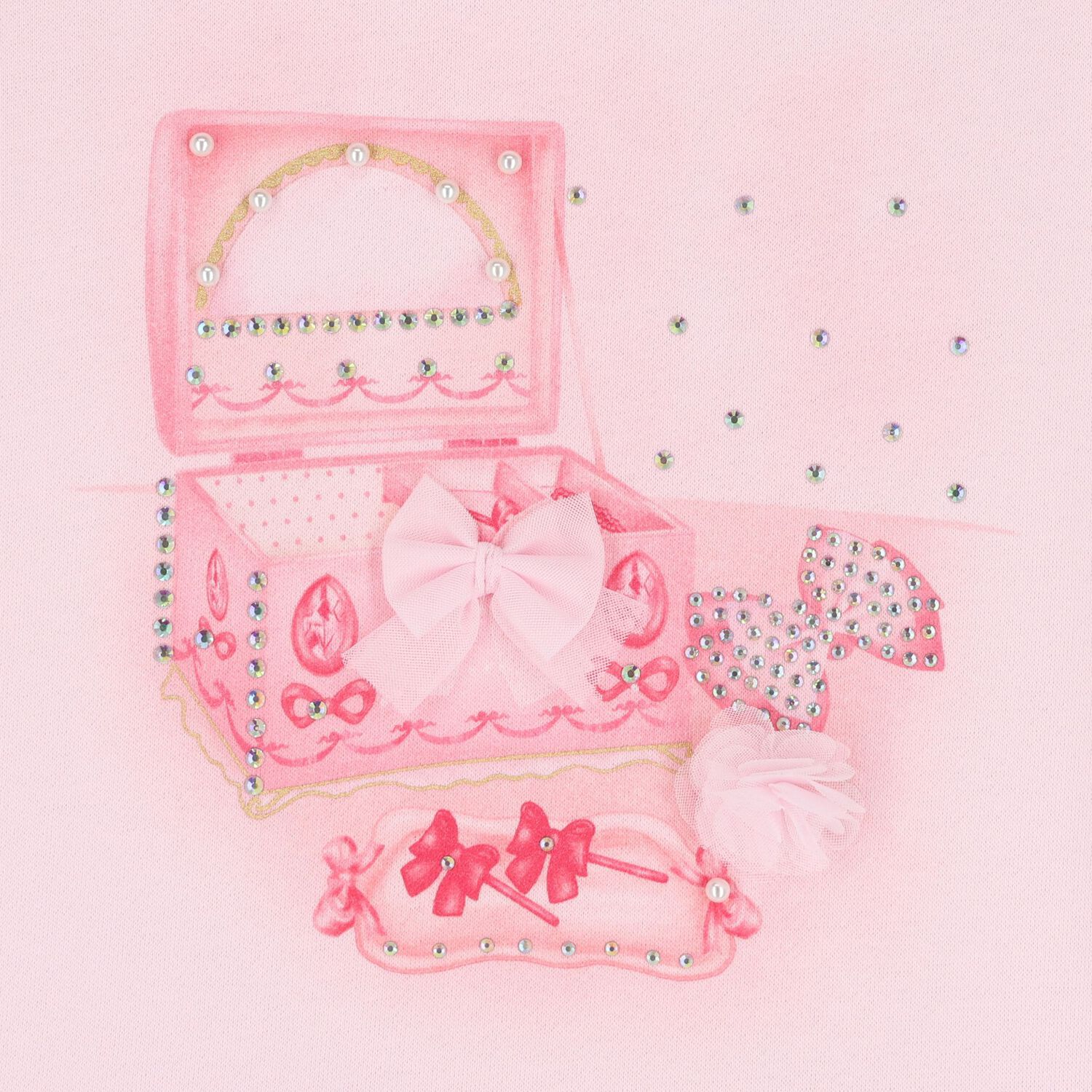Girls Pink Jewellery Box Dress, 2, hi-res