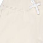 Girls Ivory Logo Trousers, 1, hi-res