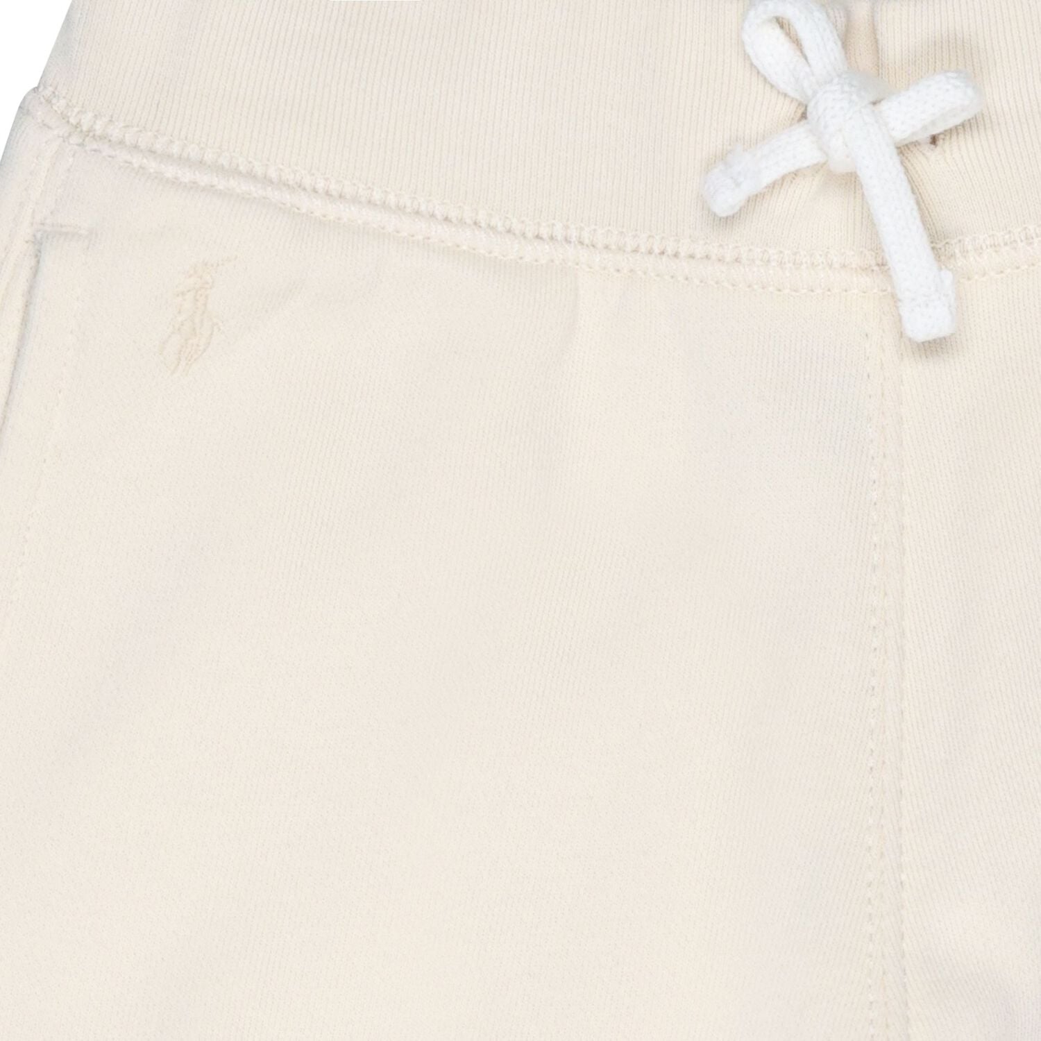 Girls Ivory Logo Trousers, 1, hi-res