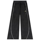 Girls Black Jordan Trousers, 1, hi-res