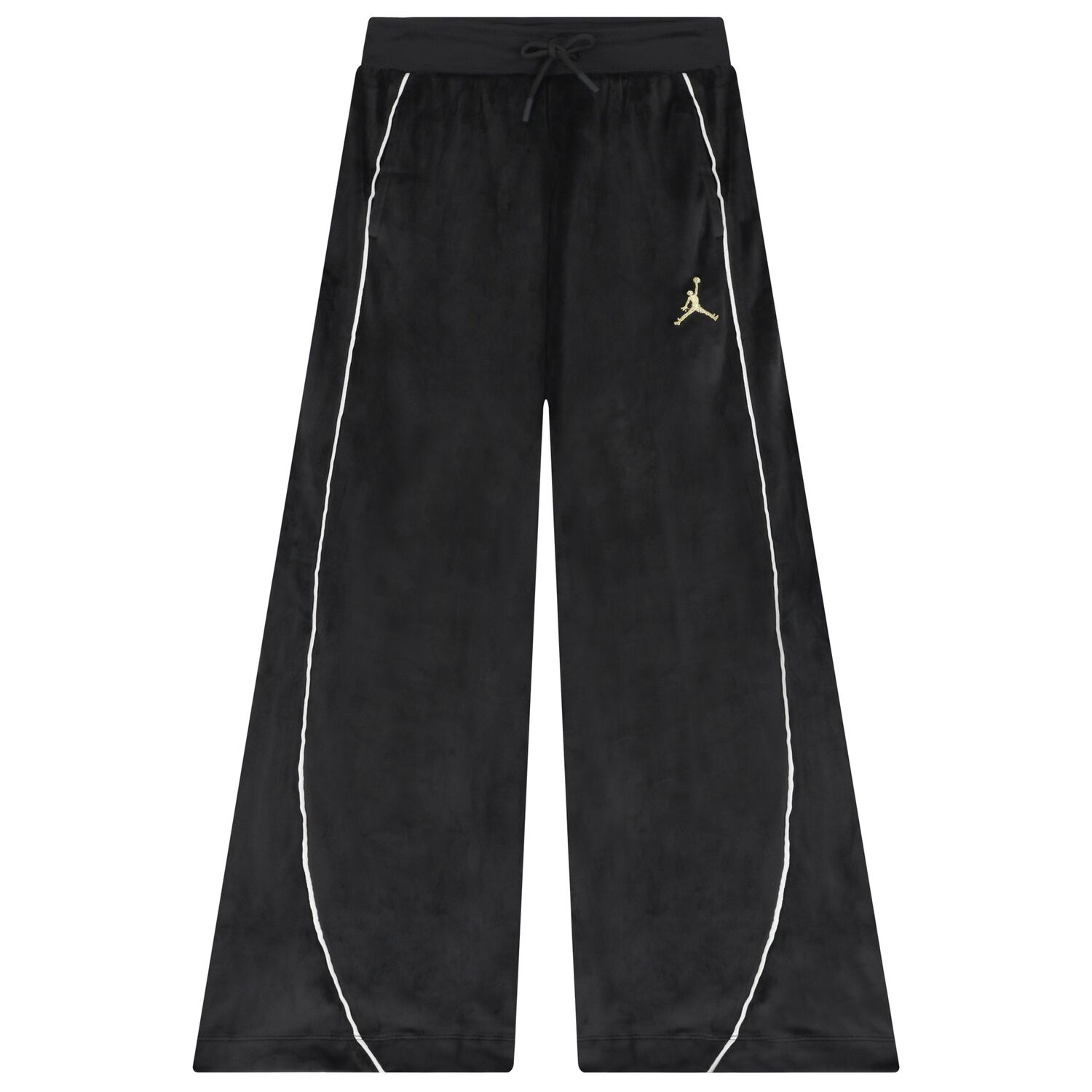 Girls Black Jordan Trousers, 1, hi-res