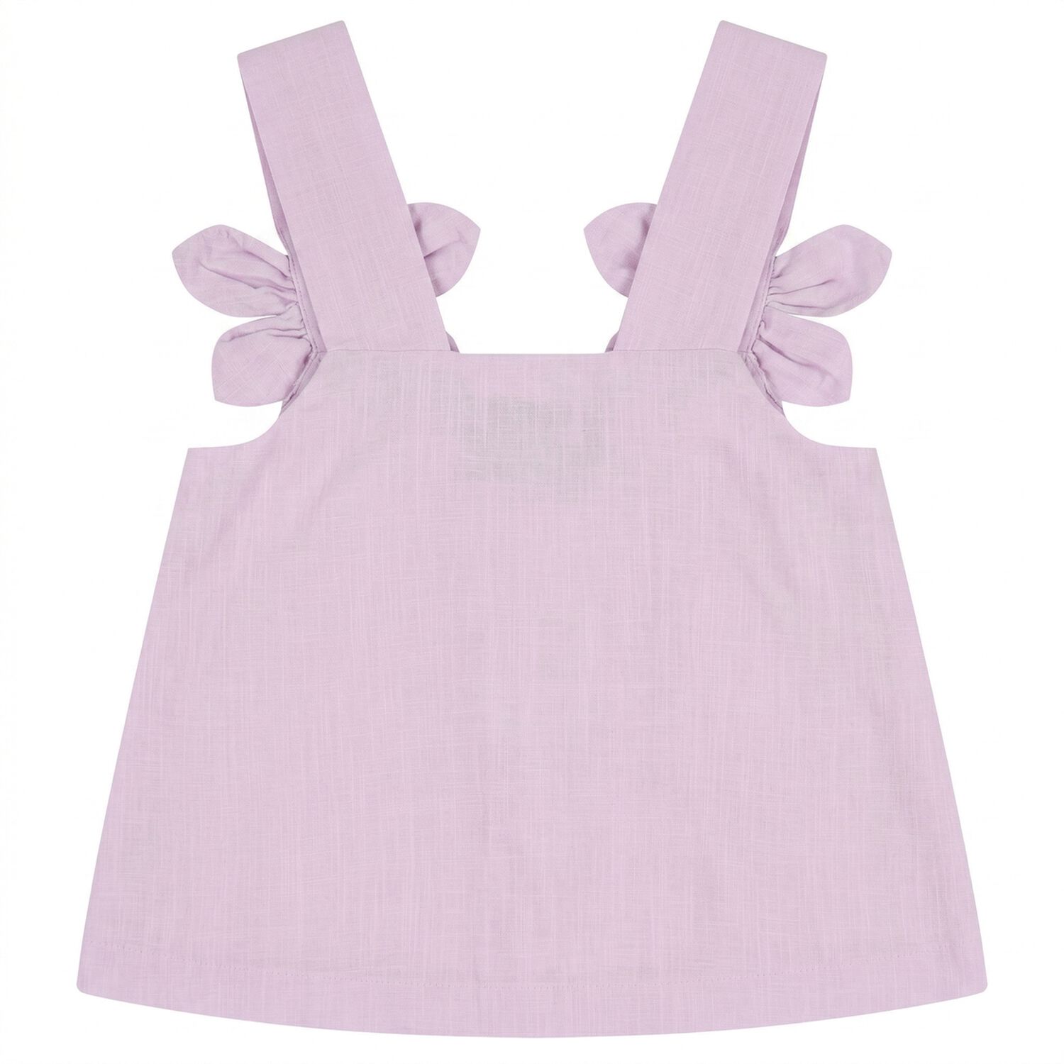 طقم بنطلون بطبعة زهور ثلاثية الأبعاد باللون البنفسجي للبنات , 2, hi-res