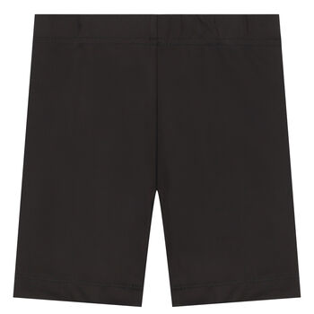 Black Logo Cycling Shorts