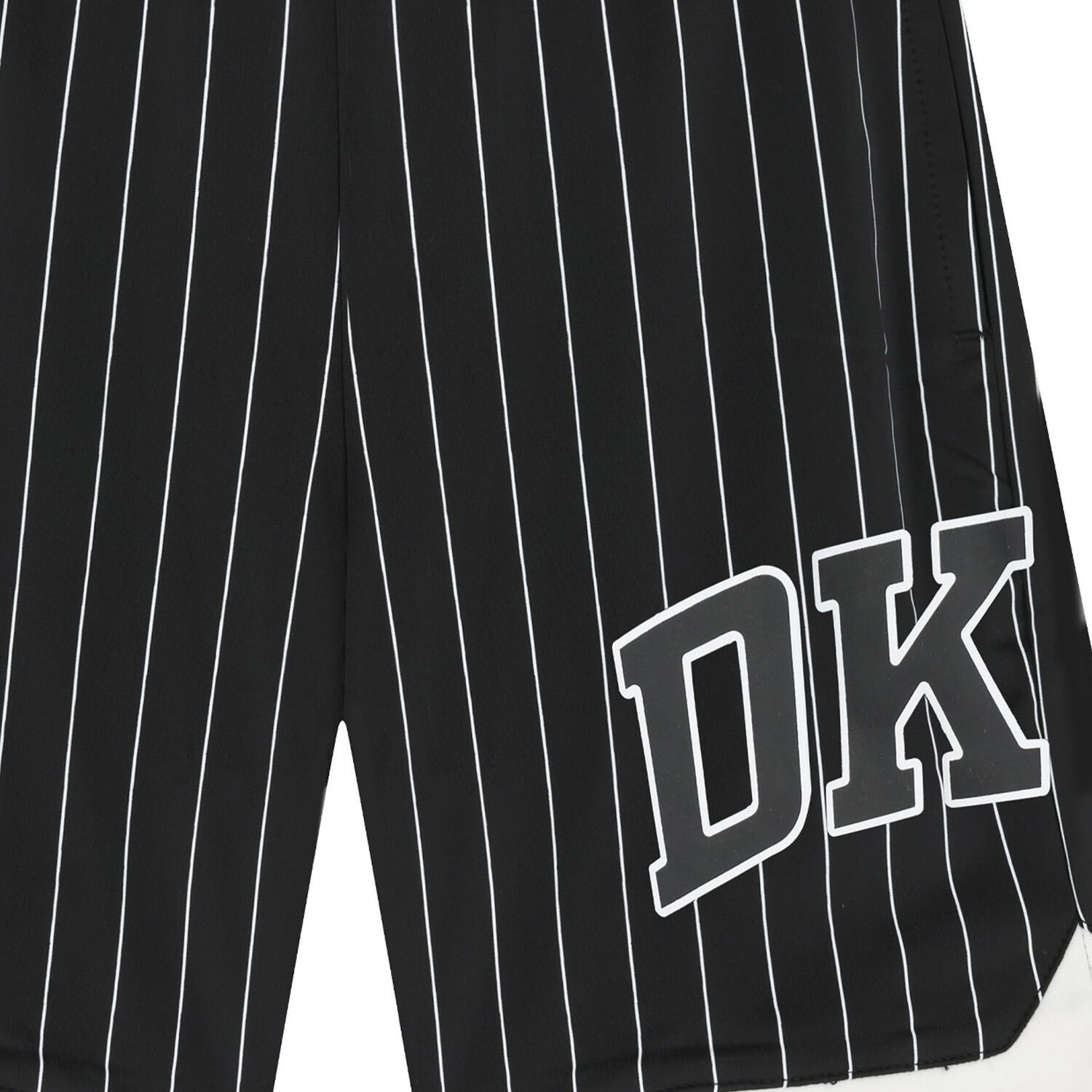 Boys Black Logo Shorts, 1, hi-res