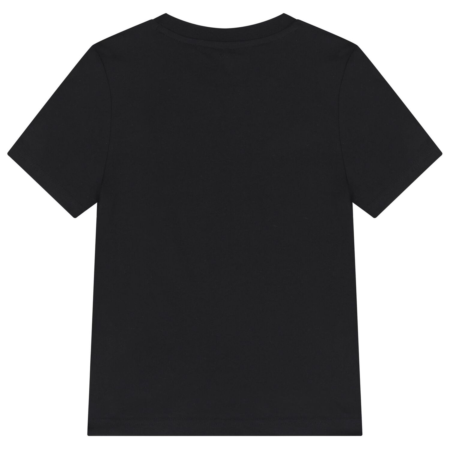 Boys Black Logo T-Shirt, 3, hi-res
