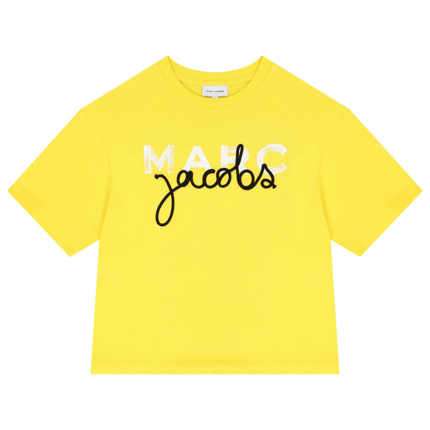 Boys Yellow Logo T-Shirt, 2, hi-res