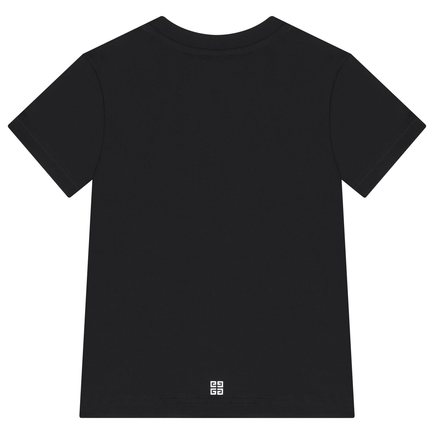 Boys Black Logo T-Shirt, 1, hi-res
