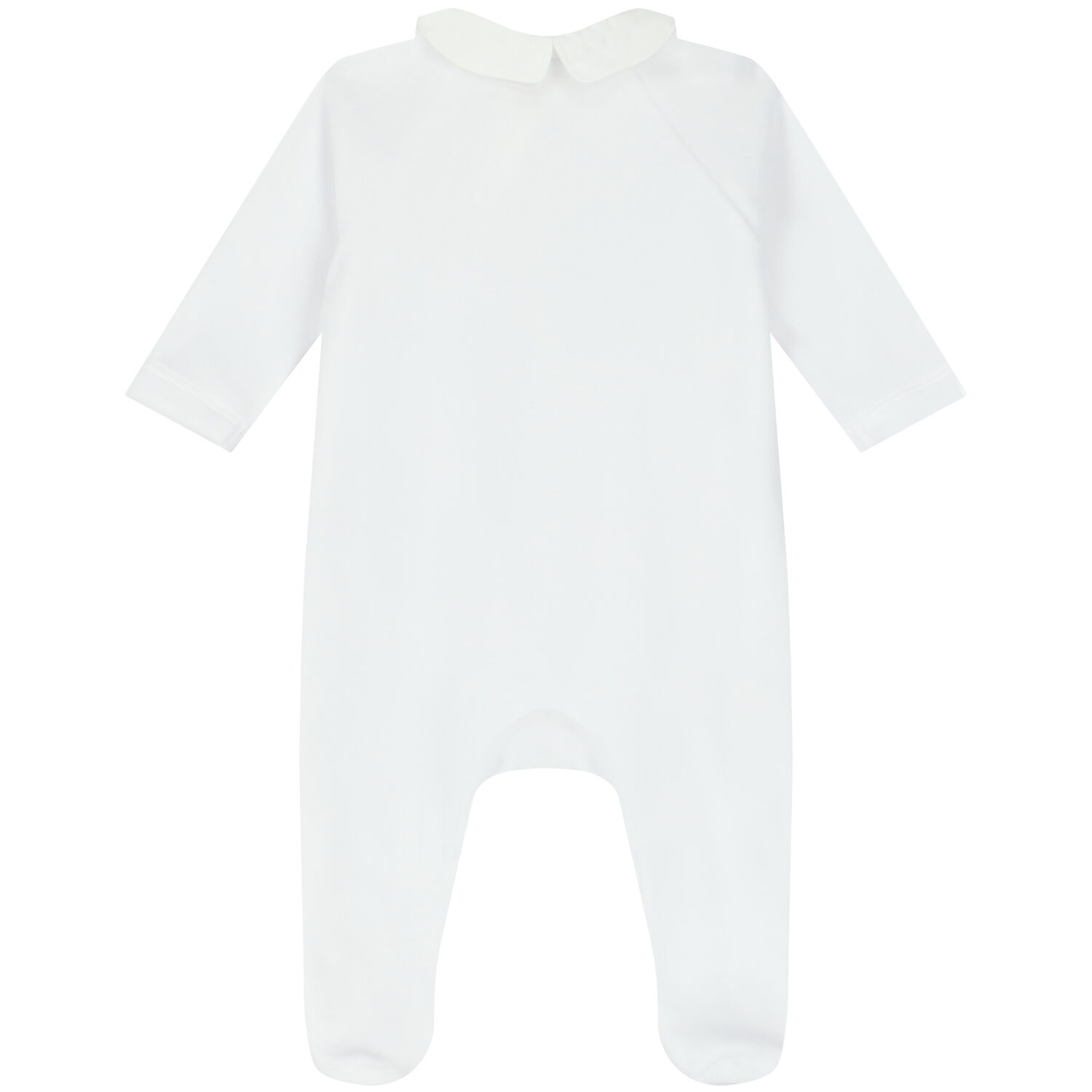 White Rabbit & Logo Babygrow, 1, hi-res