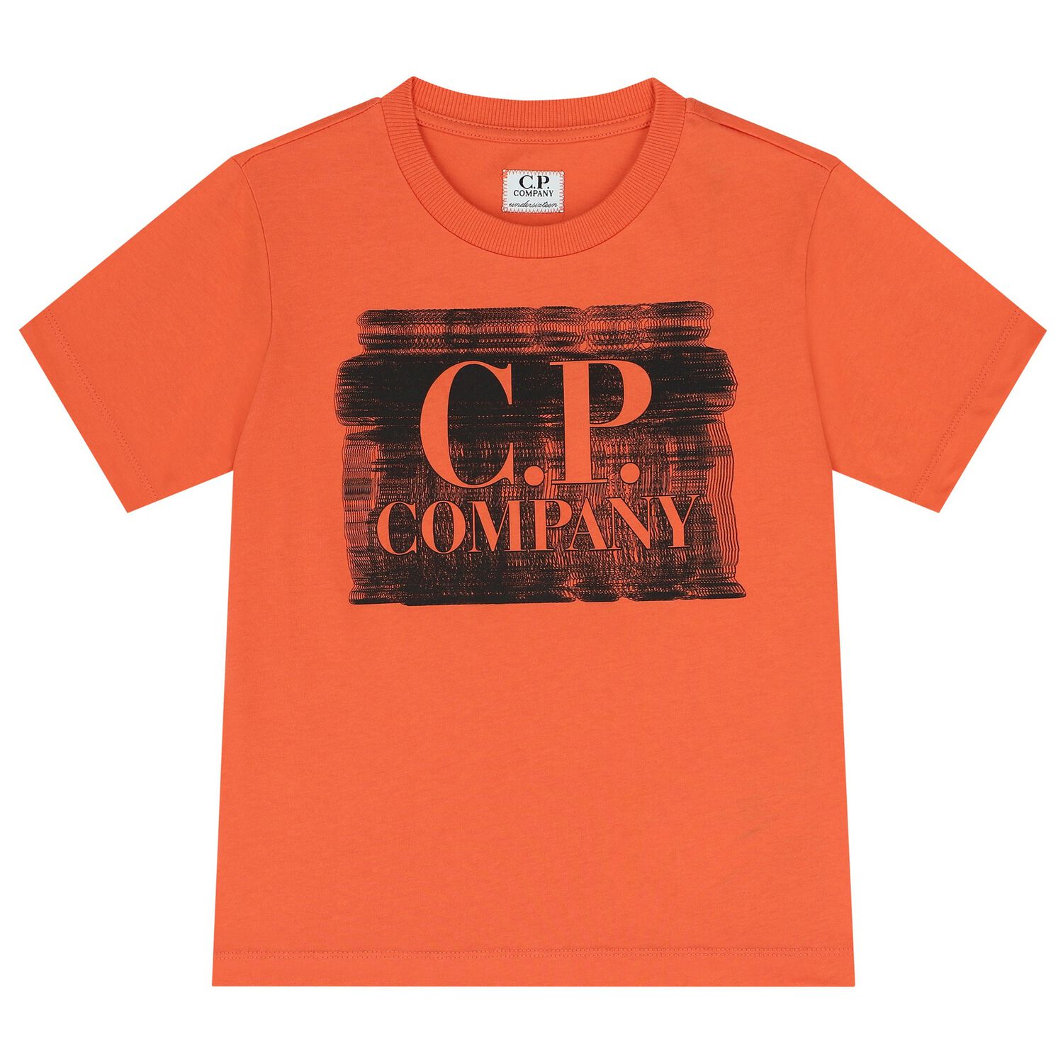 Boys Orange Logo T-Shirt, 2, hi-res image number null